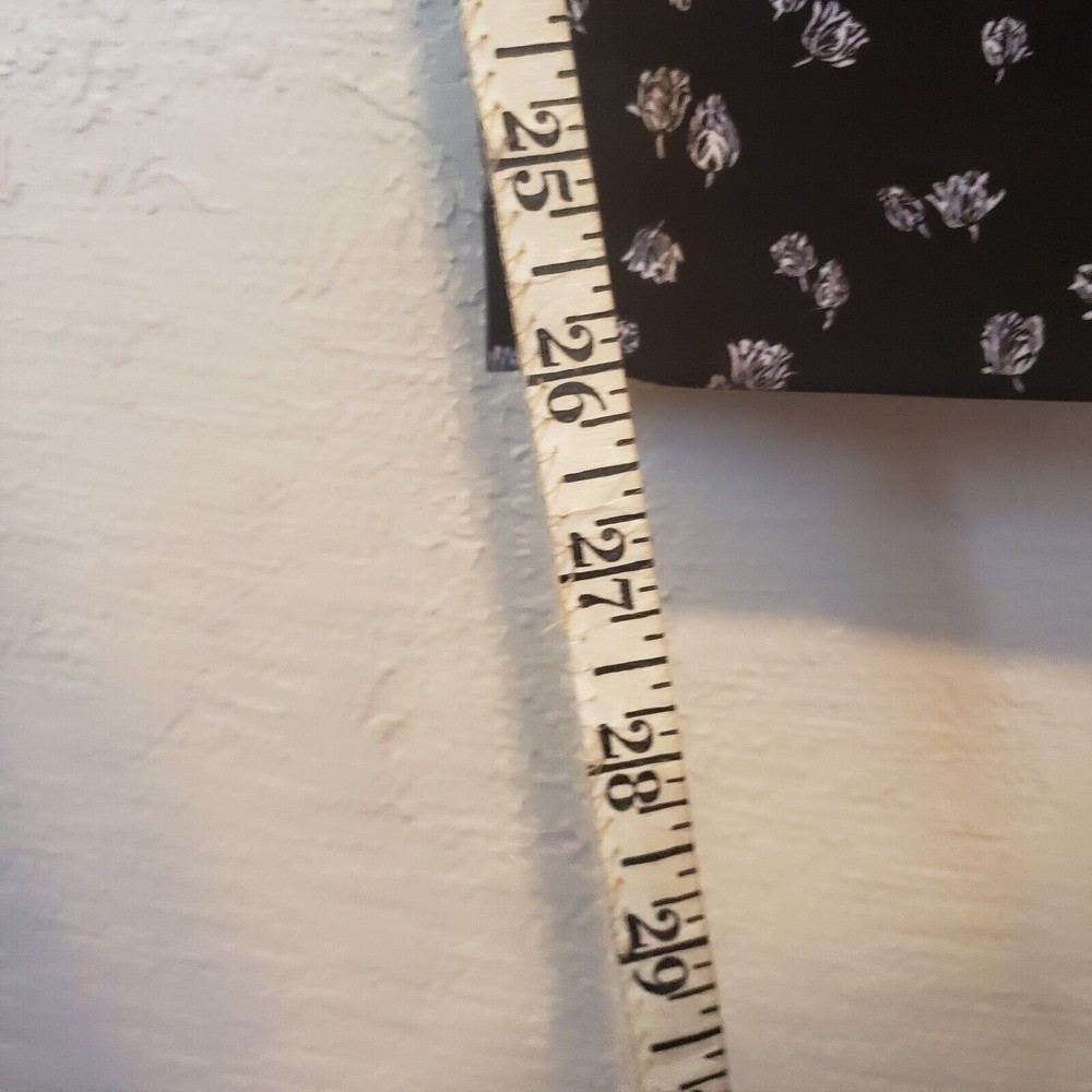 EXPRESS Women's Strapless Black White Floral Drawstring Waist Jumper Size XS - Picture 10 of 10